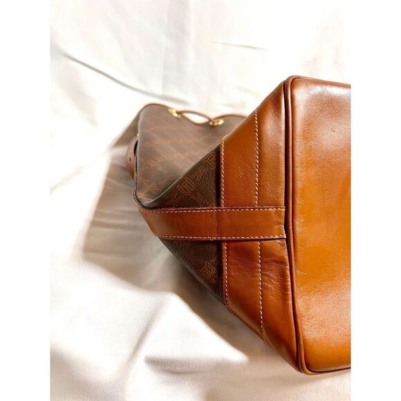 BALLY Macadam Pattern Shoulder Tote Bag - Picture 10 of 14